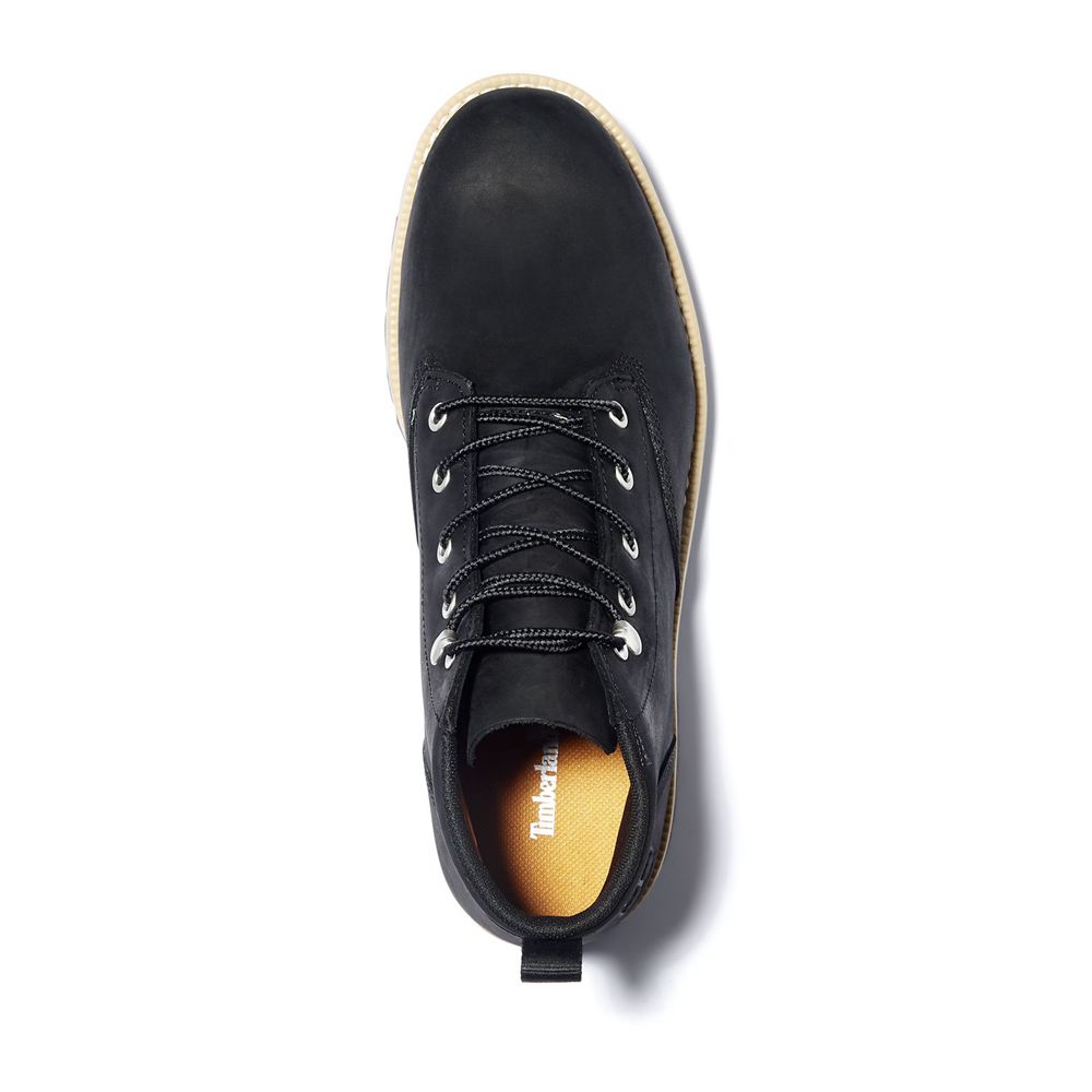 Botas Chukka Masculino - Timberland Redwood Falls Impermeavel - VMLWO4928 - Pretas